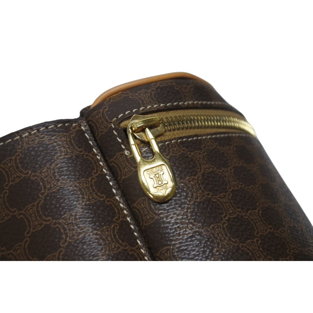 Celine Body Macadam Brown Bag Leather Waist - Picture 4 of 10